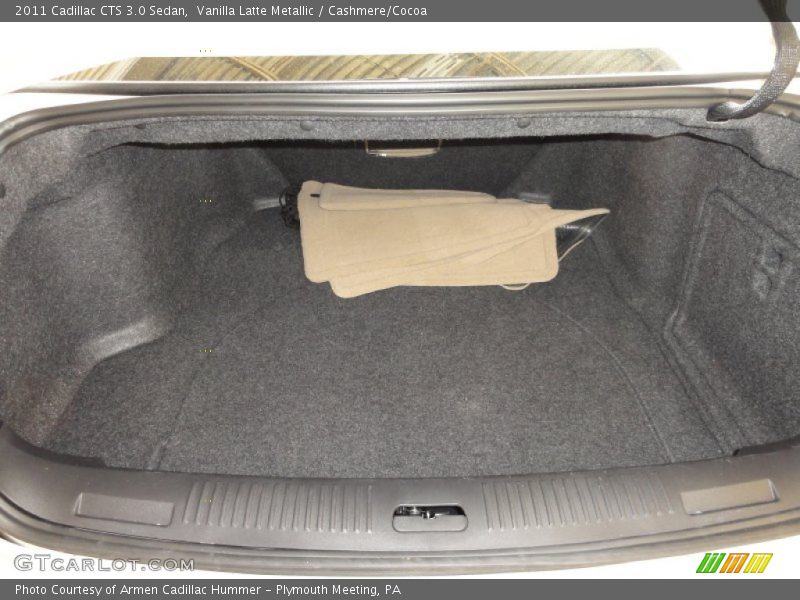 Vanilla Latte Metallic / Cashmere/Cocoa 2011 Cadillac CTS 3.0 Sedan