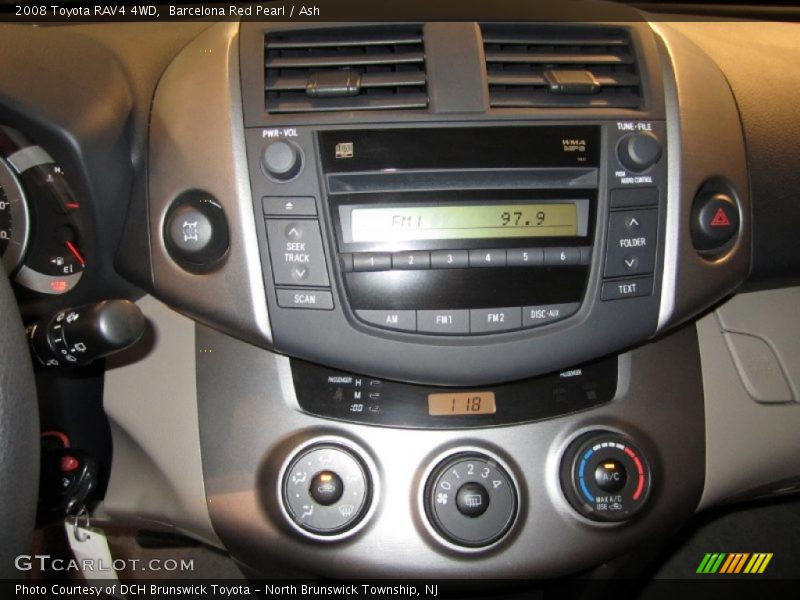 Barcelona Red Pearl / Ash 2008 Toyota RAV4 4WD
