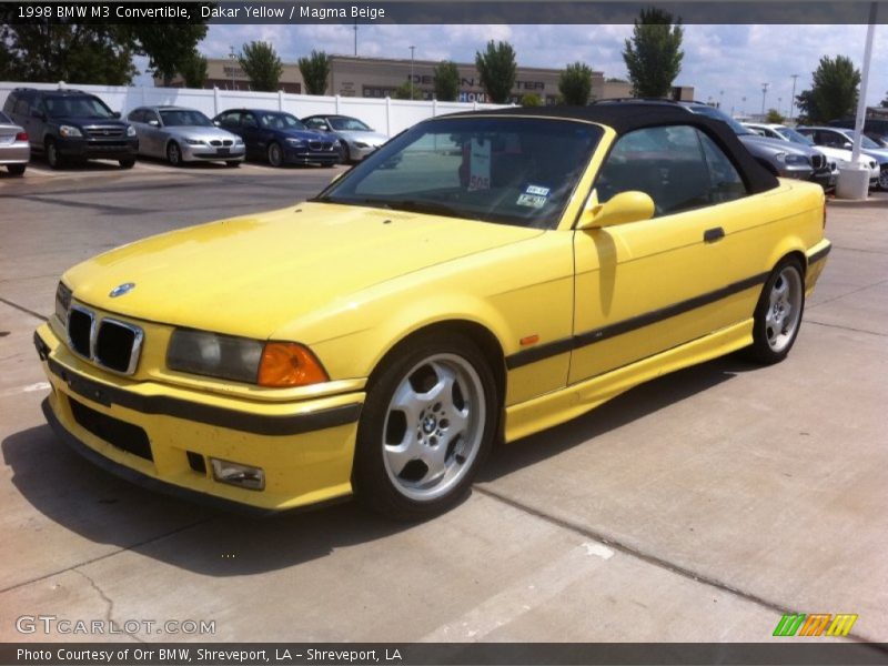 Front 3/4 View of 1998 M3 Convertible