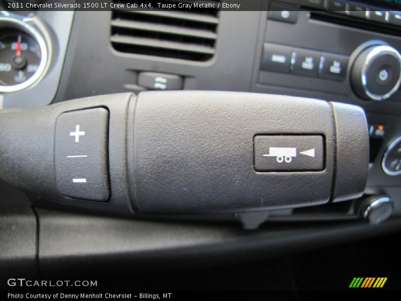 Taupe Gray Metallic / Ebony 2011 Chevrolet Silverado 1500 LT Crew Cab 4x4