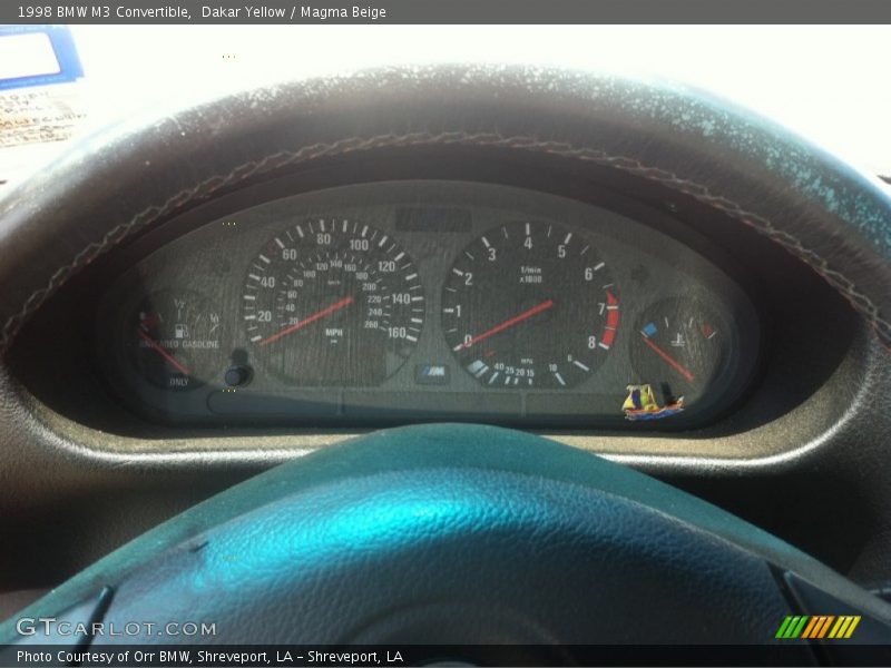  1998 M3 Convertible Convertible Gauges