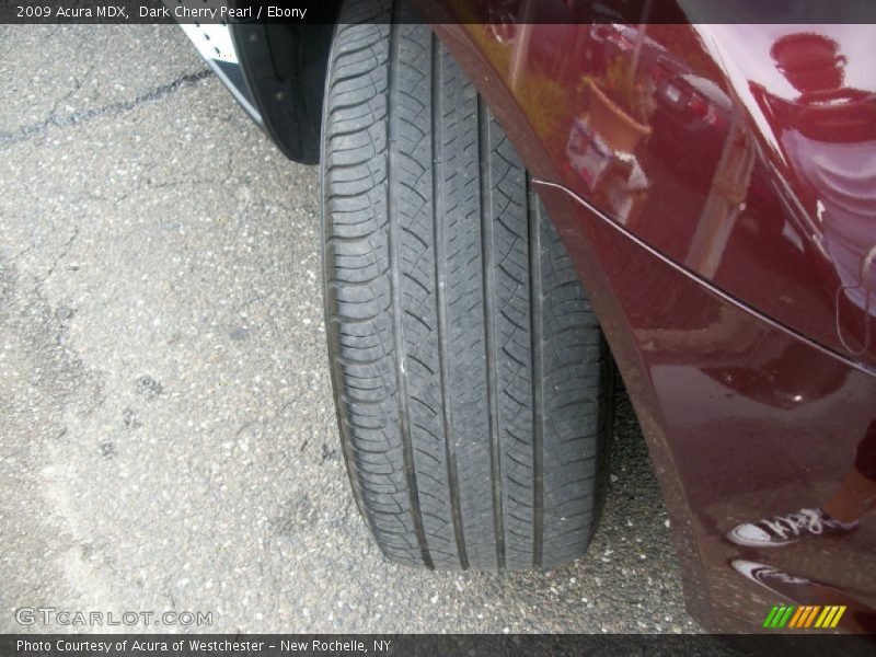 Dark Cherry Pearl / Ebony 2009 Acura MDX