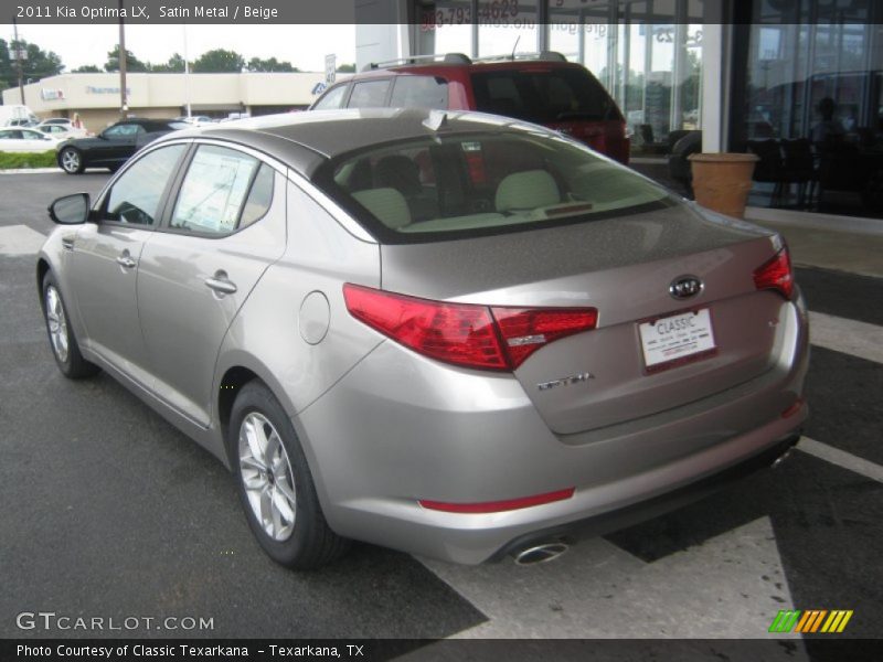 Satin Metal / Beige 2011 Kia Optima LX