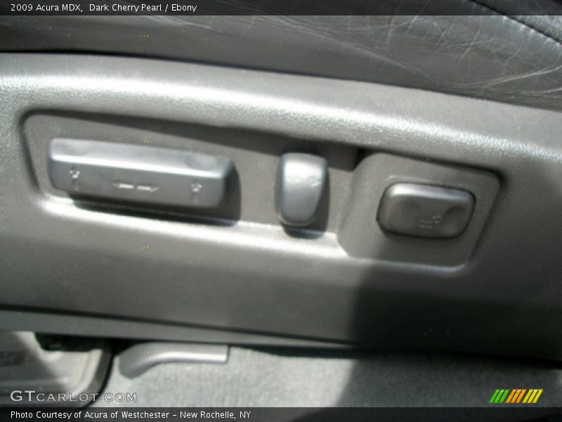 Dark Cherry Pearl / Ebony 2009 Acura MDX