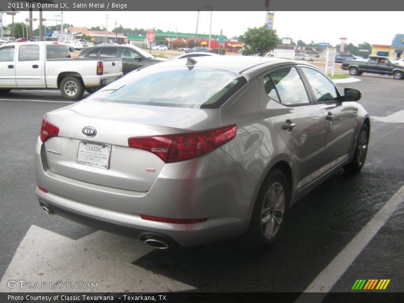 Satin Metal / Beige 2011 Kia Optima LX