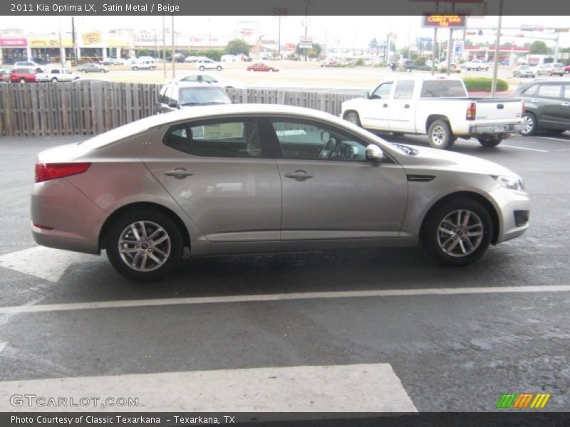Satin Metal / Beige 2011 Kia Optima LX
