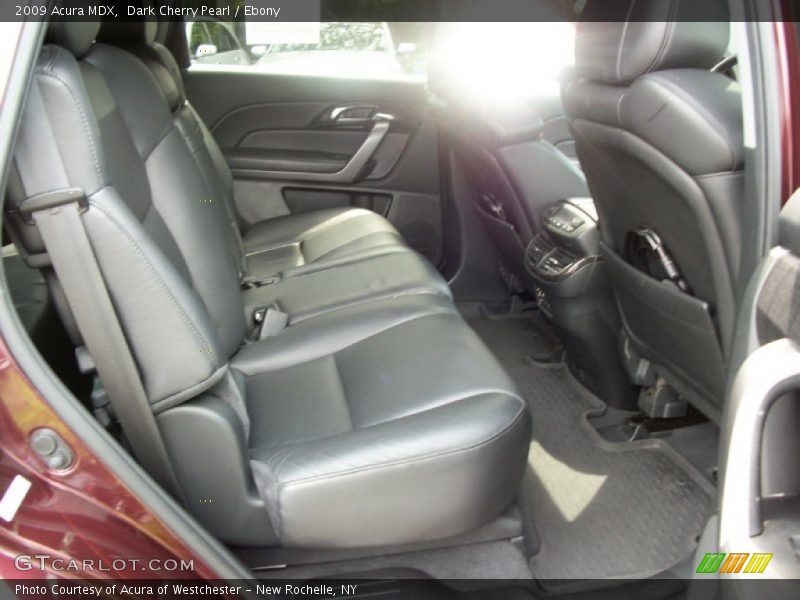 Dark Cherry Pearl / Ebony 2009 Acura MDX