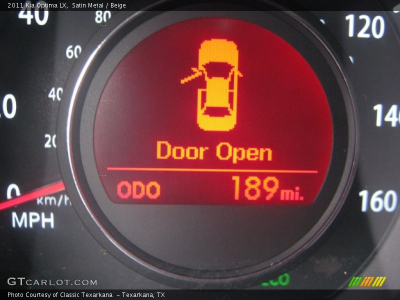Satin Metal / Beige 2011 Kia Optima LX