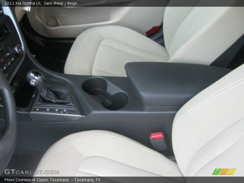 Satin Metal / Beige 2011 Kia Optima LX