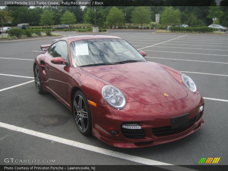  2009 911 Turbo Coupe Ruby Red Metallic