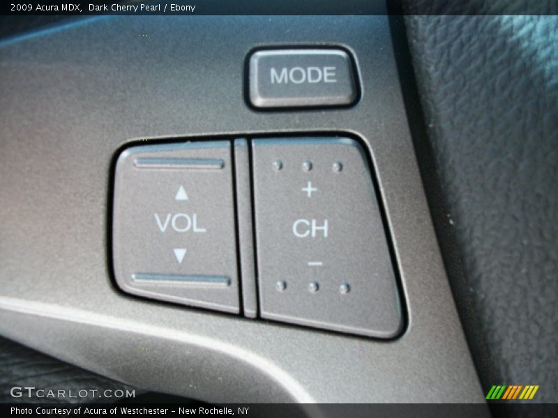 Dark Cherry Pearl / Ebony 2009 Acura MDX