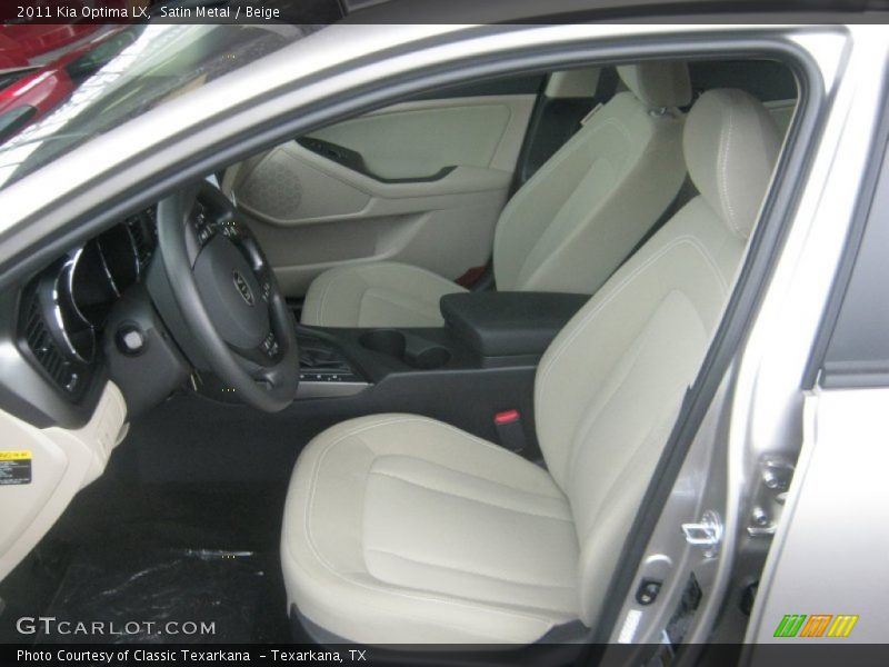 Satin Metal / Beige 2011 Kia Optima LX