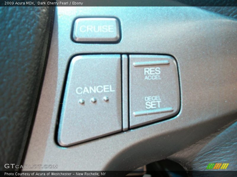 Dark Cherry Pearl / Ebony 2009 Acura MDX