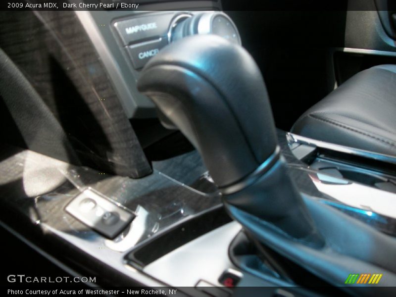 Dark Cherry Pearl / Ebony 2009 Acura MDX