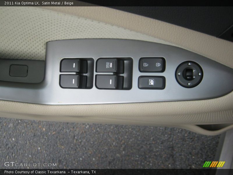 Satin Metal / Beige 2011 Kia Optima LX
