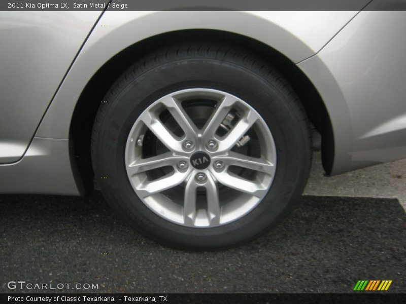 Satin Metal / Beige 2011 Kia Optima LX