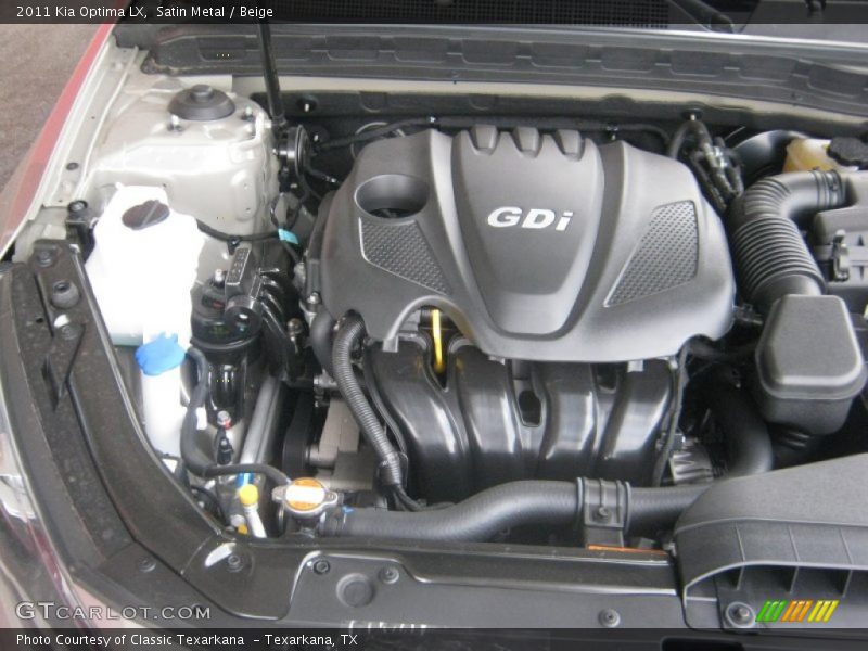 Satin Metal / Beige 2011 Kia Optima LX