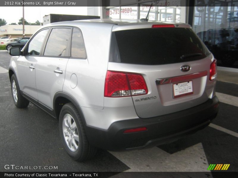 Bright Silver / Gray 2012 Kia Sorento LX