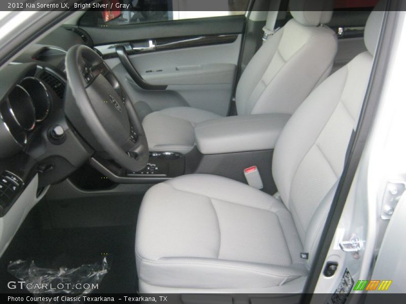  2012 Sorento LX Gray Interior