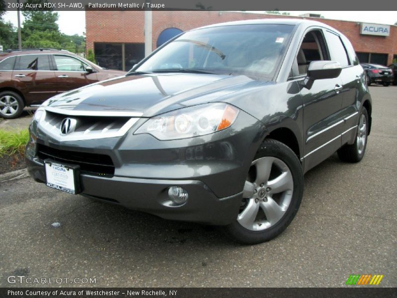 Palladium Metallic / Taupe 2009 Acura RDX SH-AWD