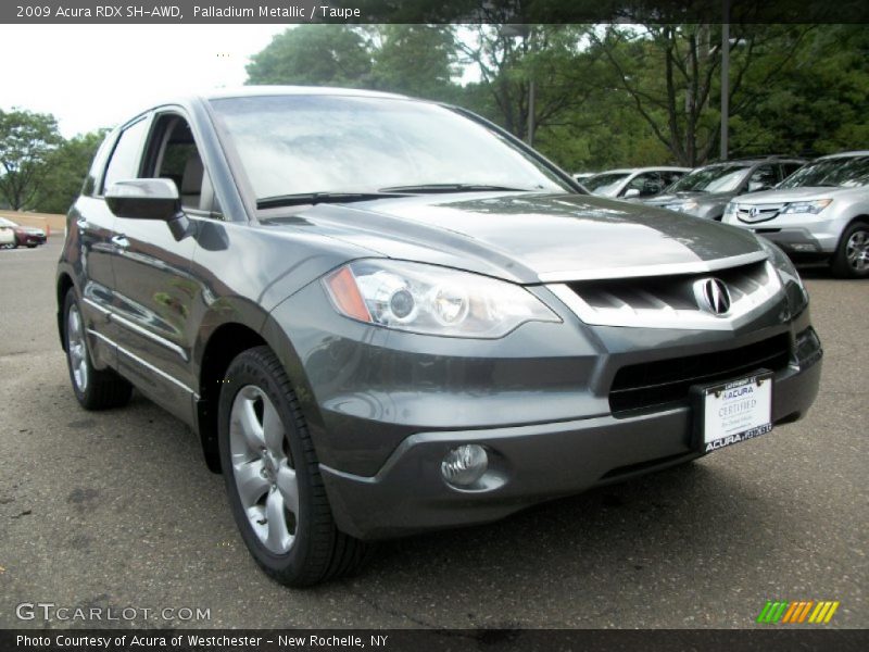 Palladium Metallic / Taupe 2009 Acura RDX SH-AWD