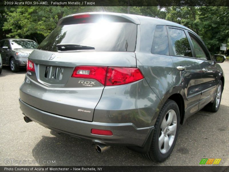 Palladium Metallic / Taupe 2009 Acura RDX SH-AWD