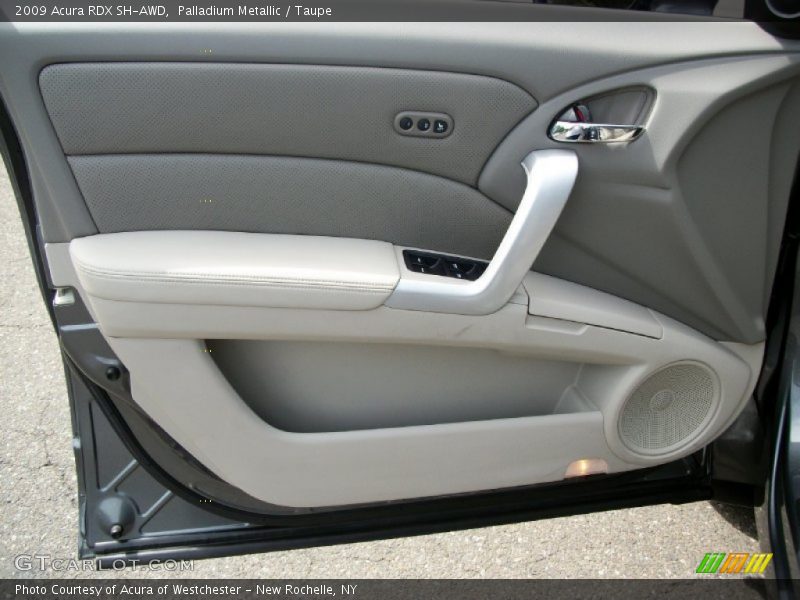 Palladium Metallic / Taupe 2009 Acura RDX SH-AWD