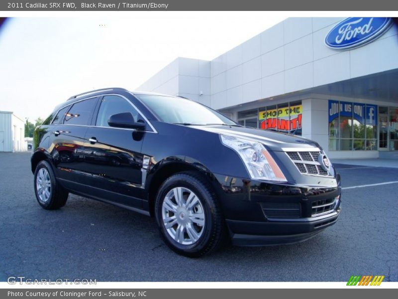 Black Raven / Titanium/Ebony 2011 Cadillac SRX FWD