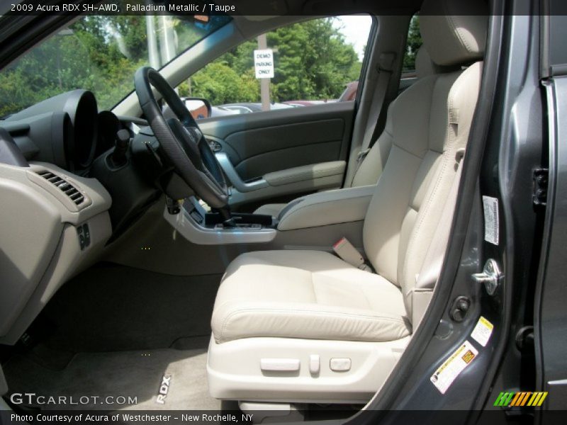 Palladium Metallic / Taupe 2009 Acura RDX SH-AWD