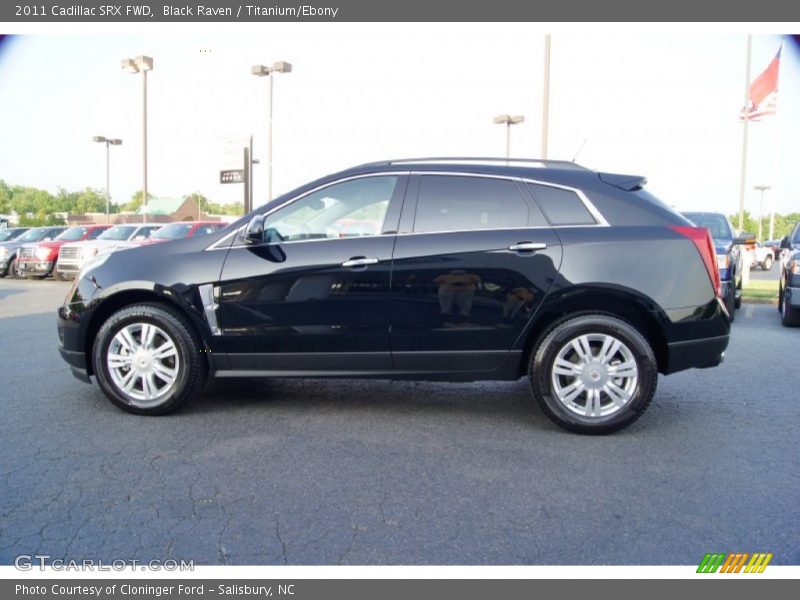 Black Raven / Titanium/Ebony 2011 Cadillac SRX FWD