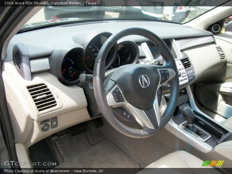 Palladium Metallic / Taupe 2009 Acura RDX SH-AWD