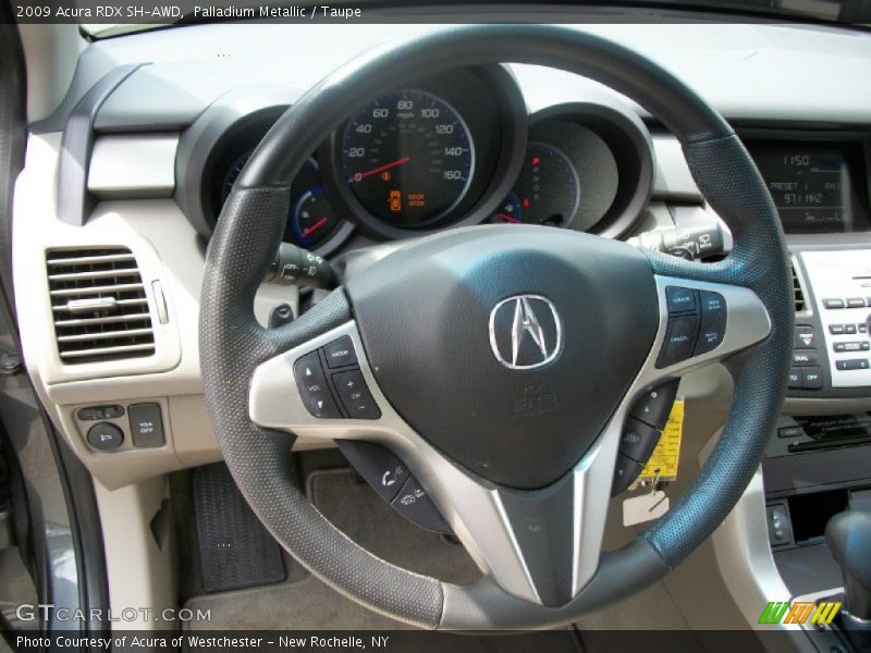 Palladium Metallic / Taupe 2009 Acura RDX SH-AWD