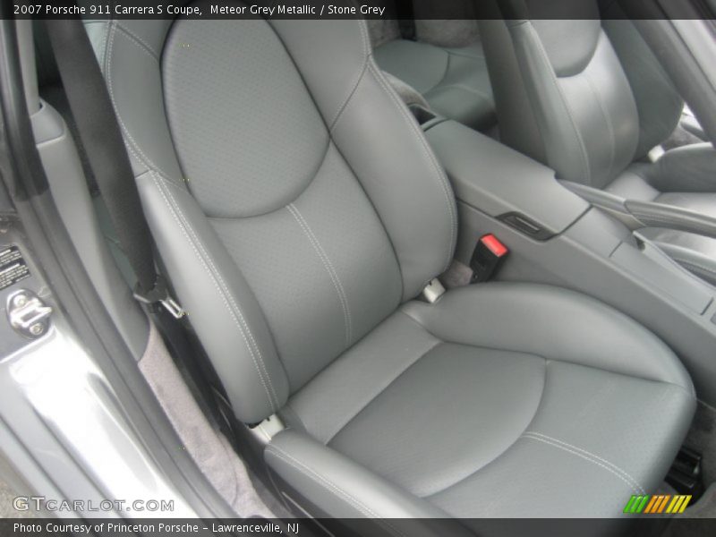  2007 911 Carrera S Coupe Stone Grey Interior