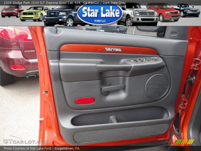 Go ManGo! / Dark Slate Gray 2005 Dodge Ram 1500 SLT Daytona Quad Cab 4x4