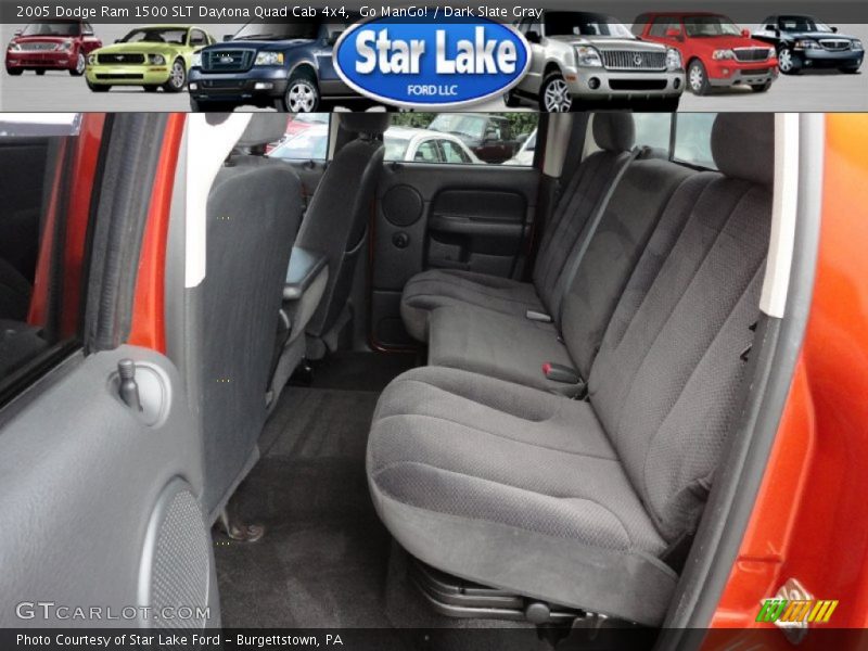 Go ManGo! / Dark Slate Gray 2005 Dodge Ram 1500 SLT Daytona Quad Cab 4x4