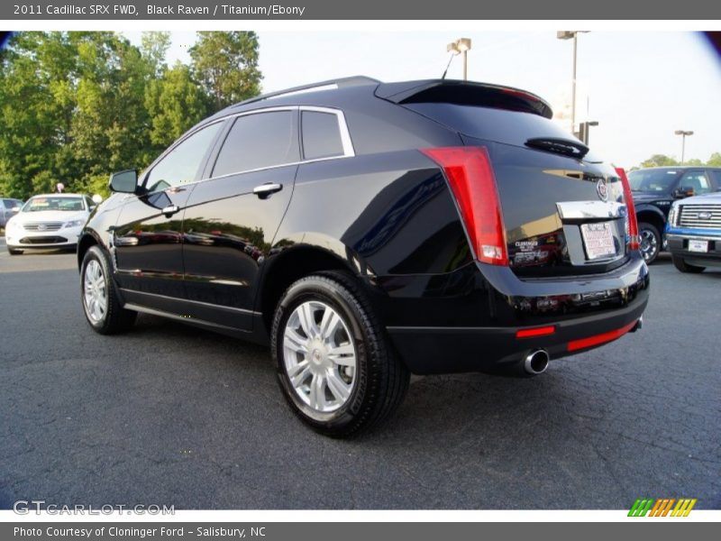 Black Raven / Titanium/Ebony 2011 Cadillac SRX FWD