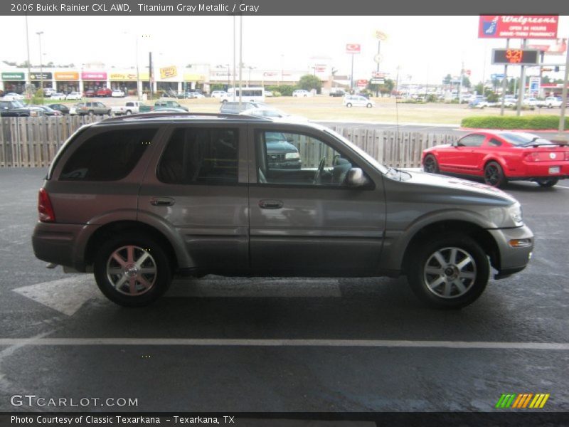 Titanium Gray Metallic / Gray 2006 Buick Rainier CXL AWD