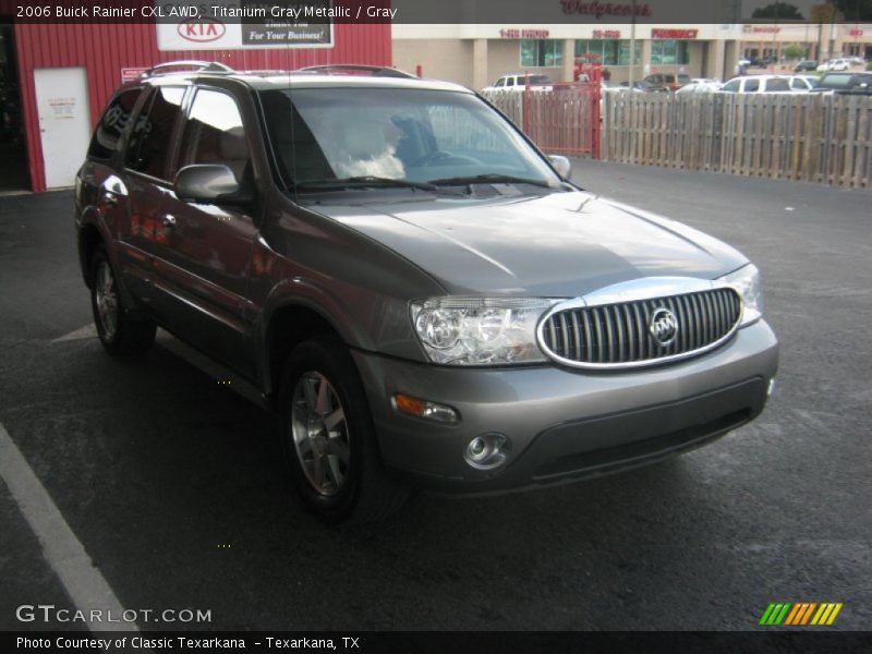 Titanium Gray Metallic / Gray 2006 Buick Rainier CXL AWD