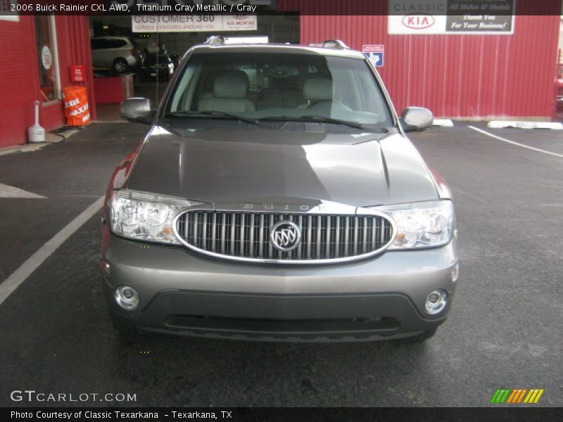 Titanium Gray Metallic / Gray 2006 Buick Rainier CXL AWD