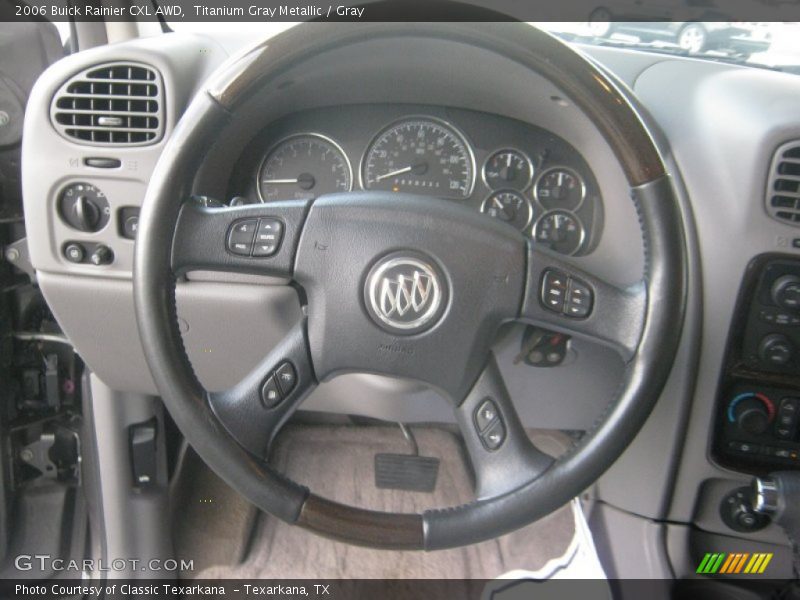Titanium Gray Metallic / Gray 2006 Buick Rainier CXL AWD
