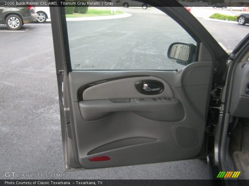 Titanium Gray Metallic / Gray 2006 Buick Rainier CXL AWD