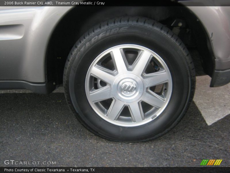 Titanium Gray Metallic / Gray 2006 Buick Rainier CXL AWD