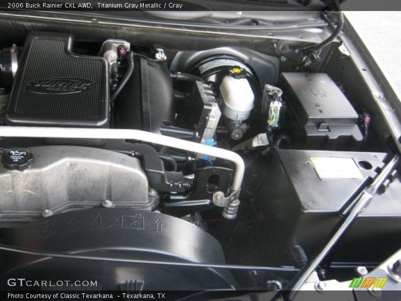 Titanium Gray Metallic / Gray 2006 Buick Rainier CXL AWD