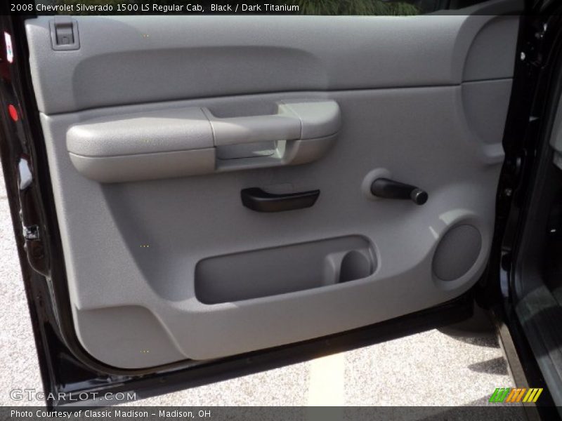 Black / Dark Titanium 2008 Chevrolet Silverado 1500 LS Regular Cab