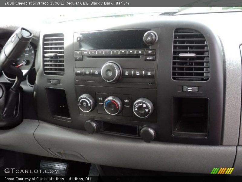 Black / Dark Titanium 2008 Chevrolet Silverado 1500 LS Regular Cab