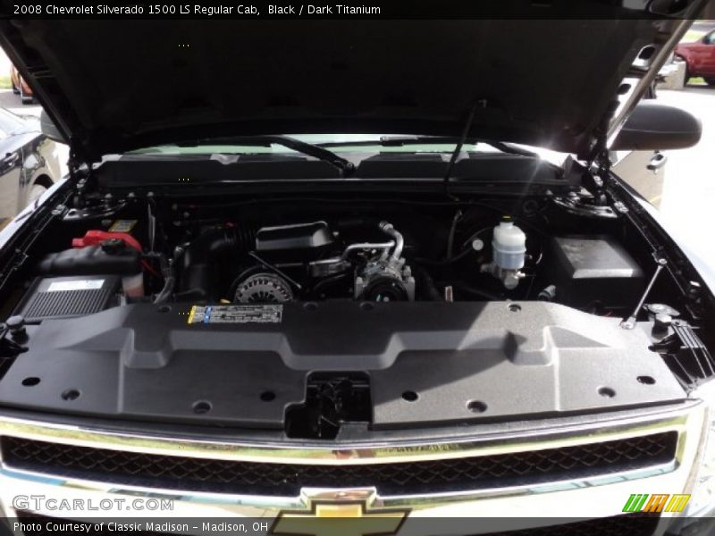 Black / Dark Titanium 2008 Chevrolet Silverado 1500 LS Regular Cab