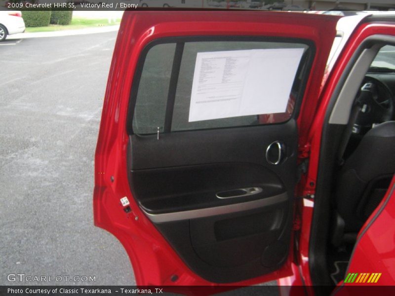 Victory Red / Ebony 2009 Chevrolet HHR SS