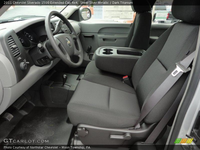  2011 Silverado 1500 Extended Cab 4x4 Dark Titanium Interior