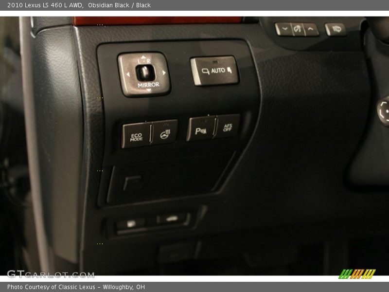 Obsidian Black / Black 2010 Lexus LS 460 L AWD