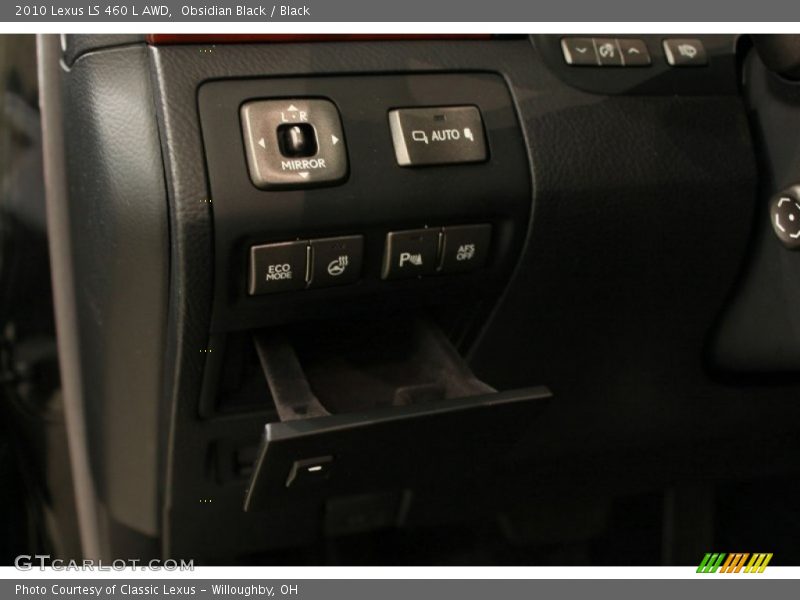 Obsidian Black / Black 2010 Lexus LS 460 L AWD